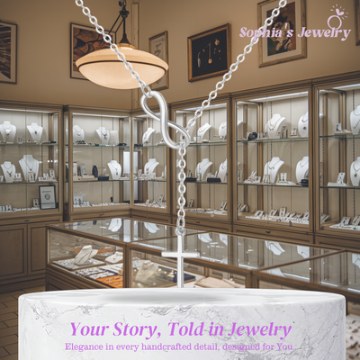 Aurora | Infinite Embrace | Silver Necklace