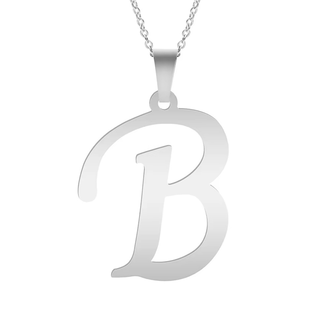 Nova | Your Letter, Your Shine | Silver Necklace