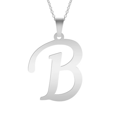 Nova | Your Letter, Your Shine | Silver Necklace