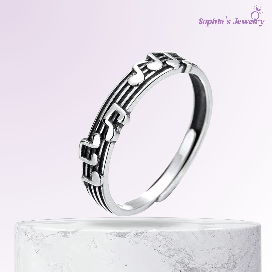 Melodia | Harmony Note | Silver Ring