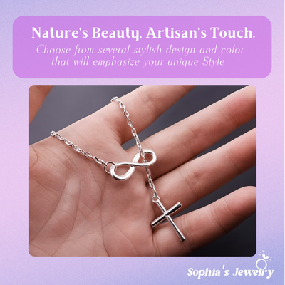 Aurora | Infinite Embrace | Silver Necklace