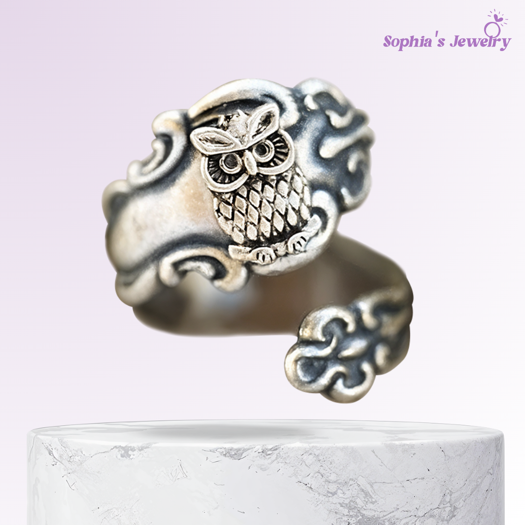 Blair | Twilight Owl | Silver Ring